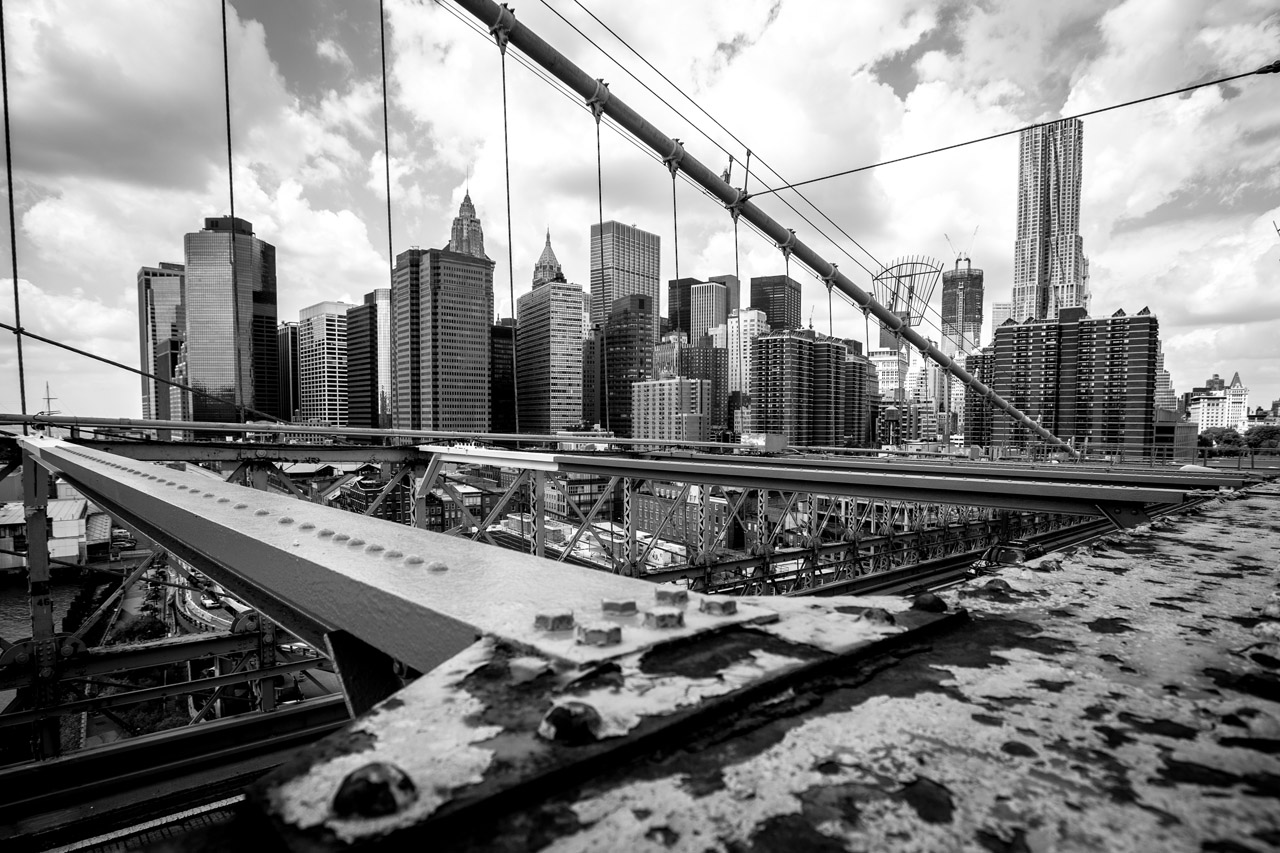 Sky Line - Brooklyn Bridge, NY
